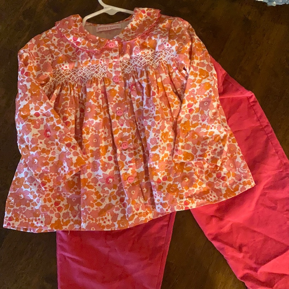 Peggy Green Libba Pant Set